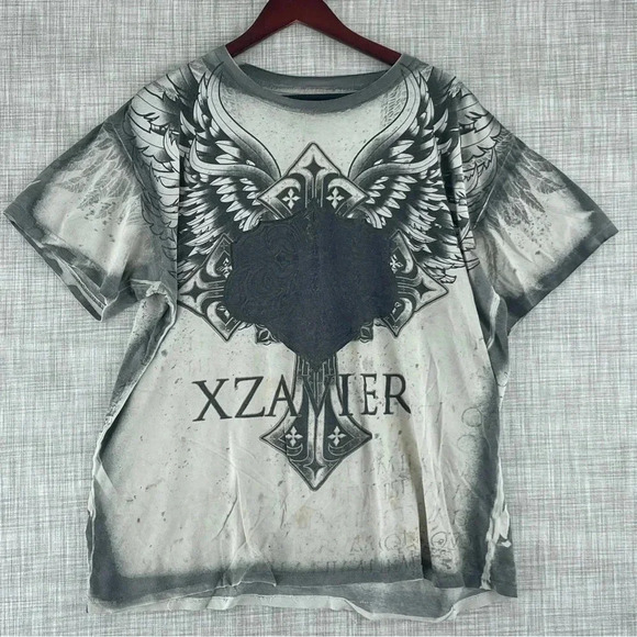 Xzavier Shirt Mens Size XL Stained holes missing some loose stitching 3203 - Picture 1 of 11